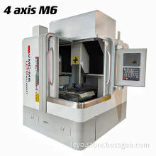 M6 4 axis Cnc Milling Machine